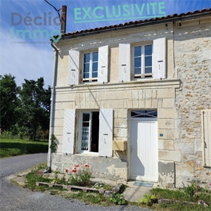 maison en pierres à la vente -   17770  ECOYEUX, surface 90 m2 vente maison en pierres - UBI445510559